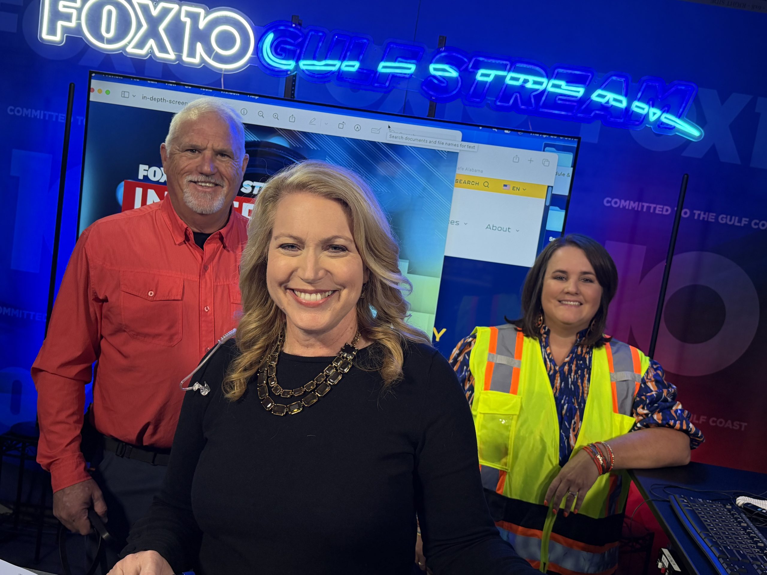 ALDOT, partners take Work Zone Safety message to FOX10 airwaves